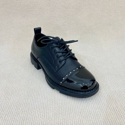 Women fashion leisure heel sport shoes with lace up