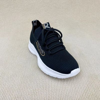 Women black sneakers sports shoes for climbing running in daily life