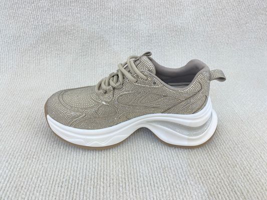 Moda Sapatos Desportivos Avançados Bling Rhinestone